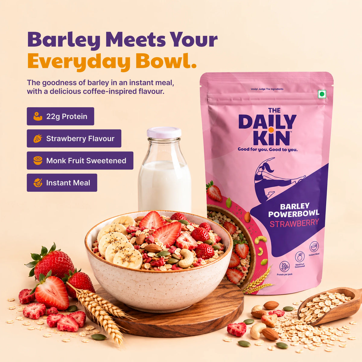 Assorted Barley Powerbowl – Pack of 3