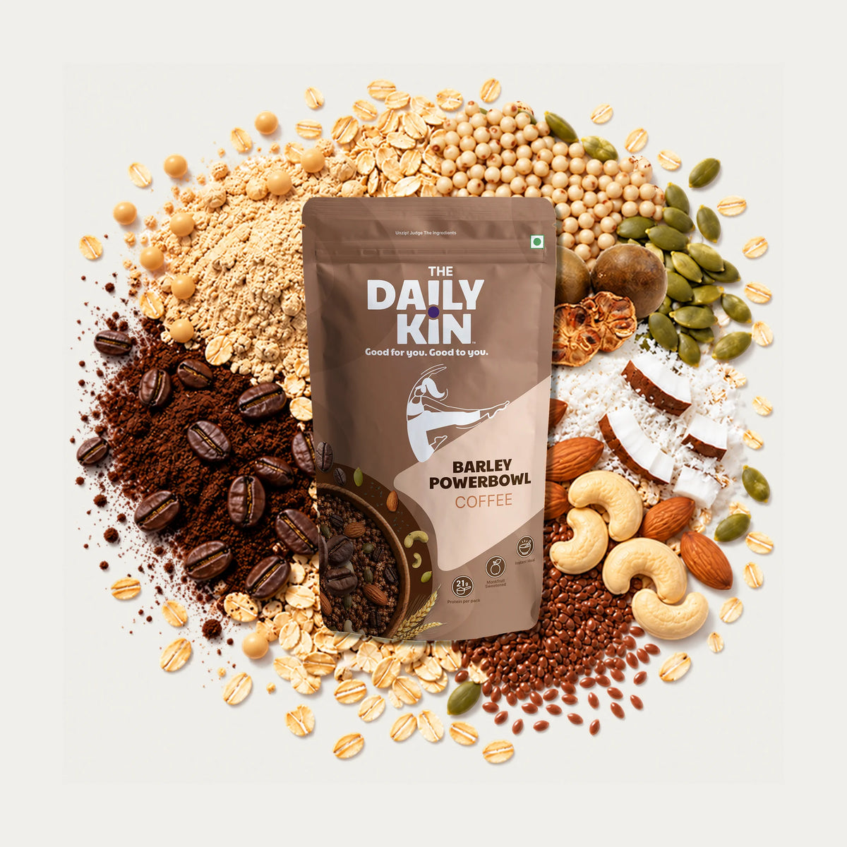 Barley Powerbowl - Coffee